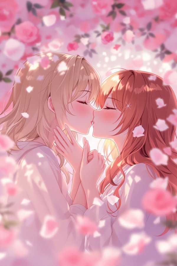 花吻在上 - 有妖气漫画百合番剧封面