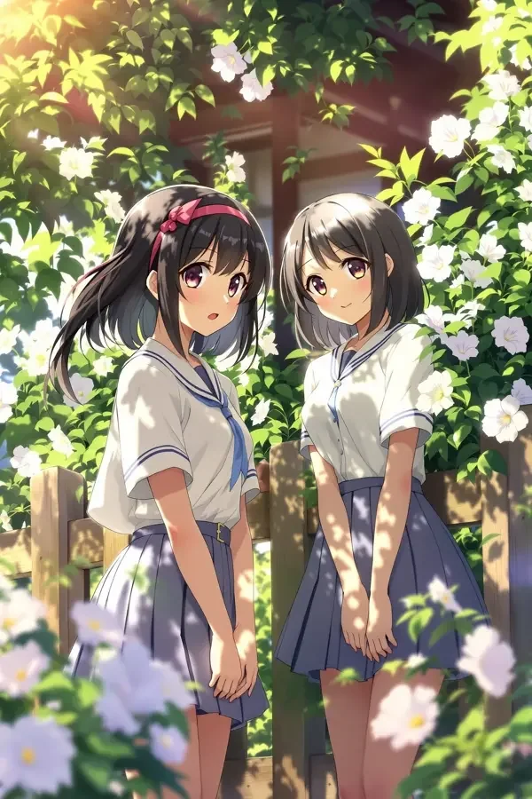 牵牛花与加奈 - 有妖气漫画百合番剧封面
