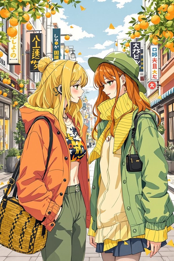 柑橘味香气 - 有妖气漫画百合番剧封面