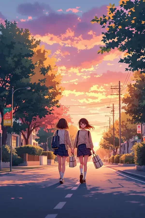 暮色恋曲 - 有妖气漫画百合番剧封面